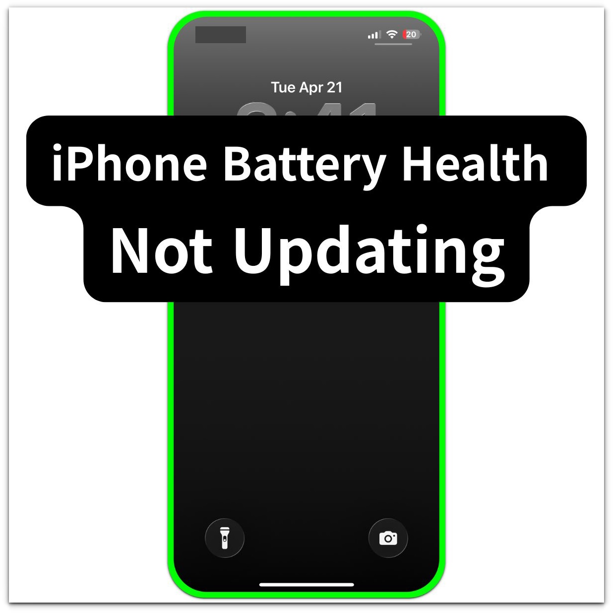 iphone battery health not updating thumbnail with lock screen layout