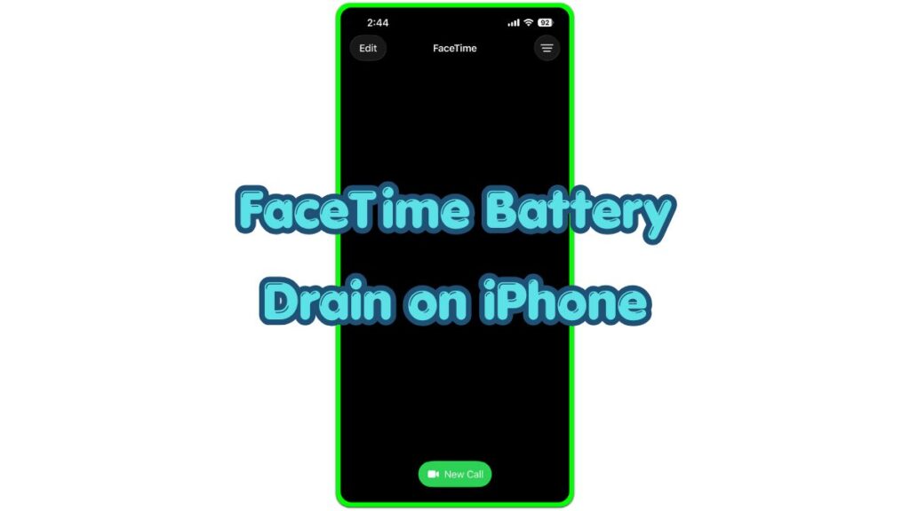 faceTime battery drain on iphone thumbnail