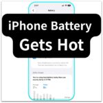 iphone battery gets hot guide with battery settings screen
